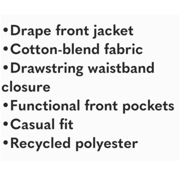 KNOX ROSE Jacket Drape Front Long Sleeve With Pockets Fiery Brown Size XS - Picture 10 of 11